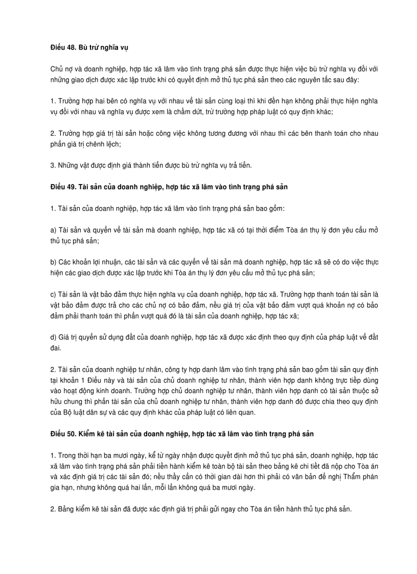 image for page Luật phá sản