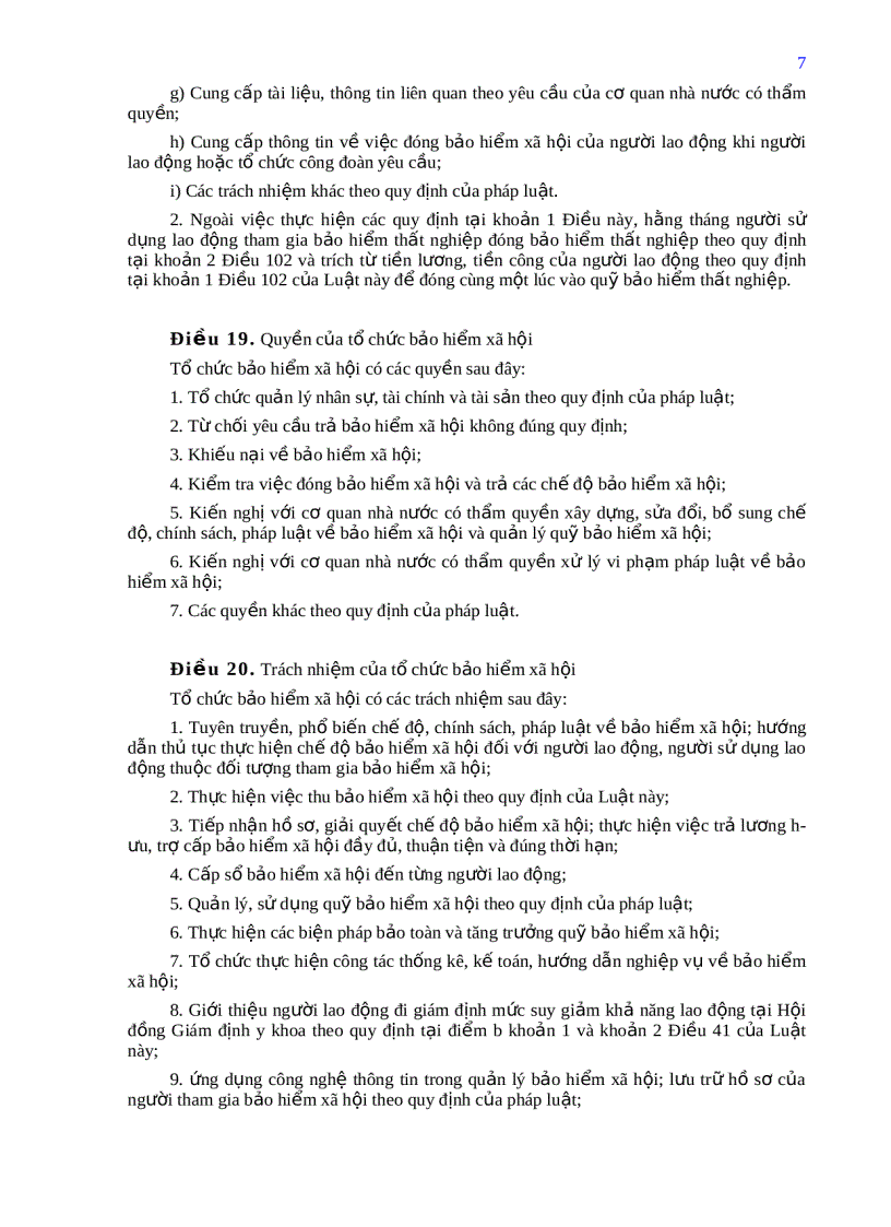 image for page Luật bảo hiểm xã hội