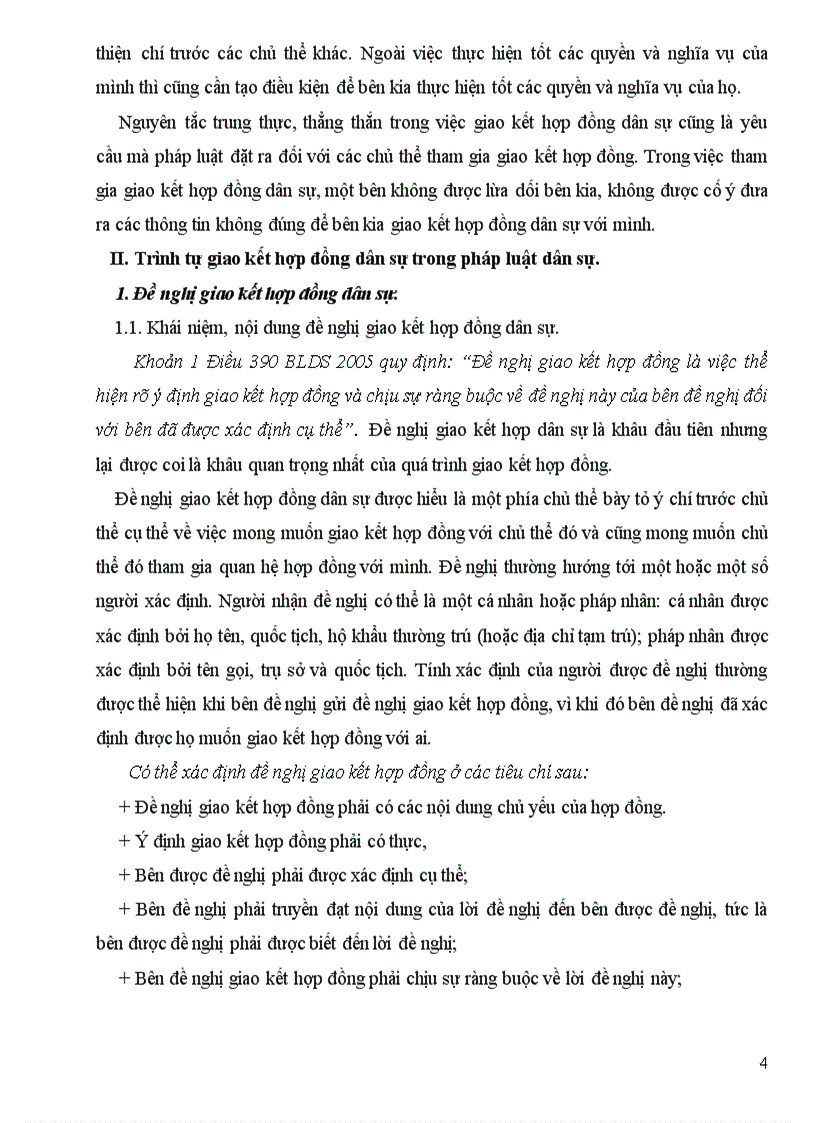 image for page Hợp đồng dân sự và giao kết hợp đồng dân sự