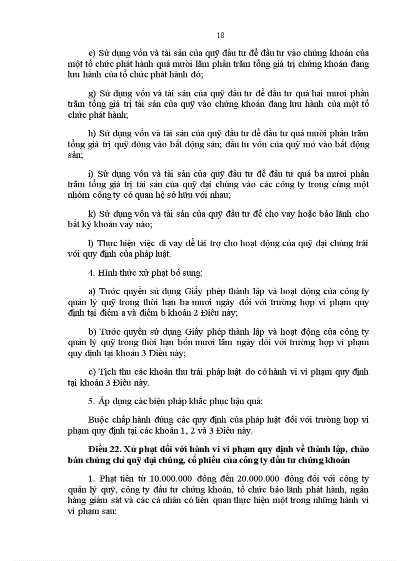 image for page Về xử phạt vi phạm hành chính trong lĩnh vực chứng khoán và thị trường chứng khoán