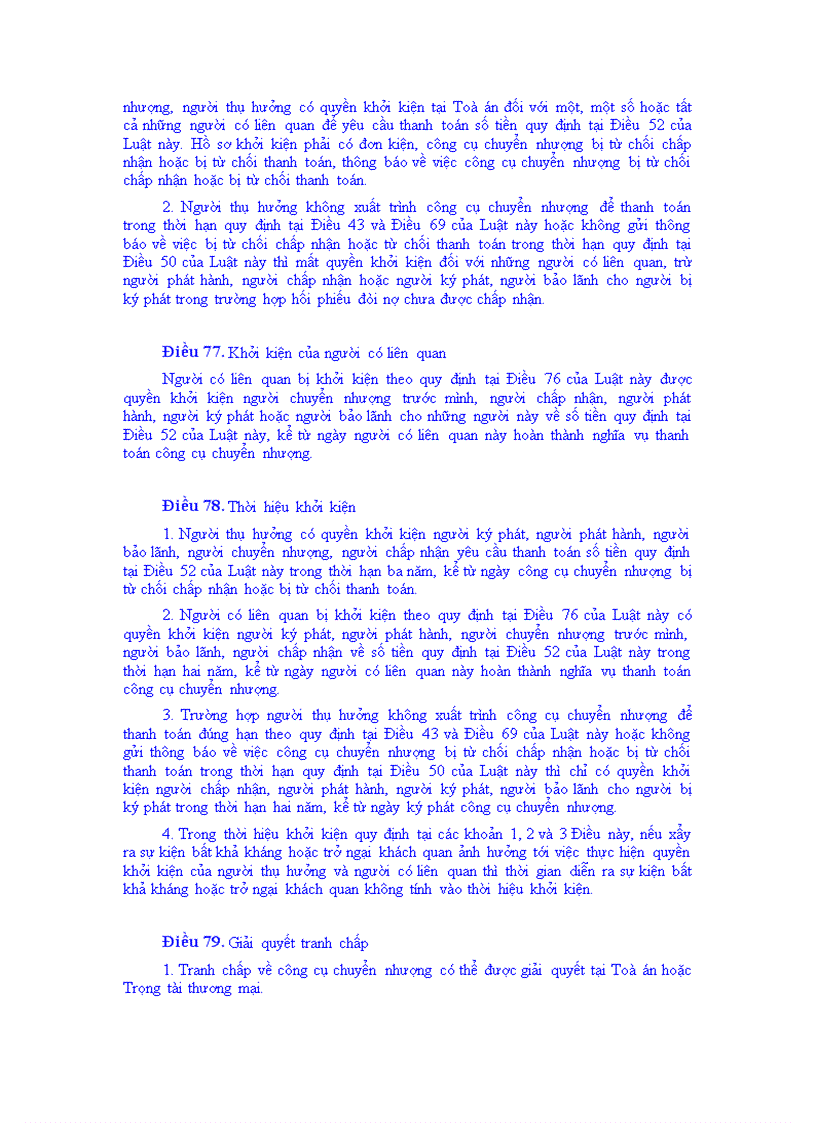 image for page Các công cụ chuyển nhượng