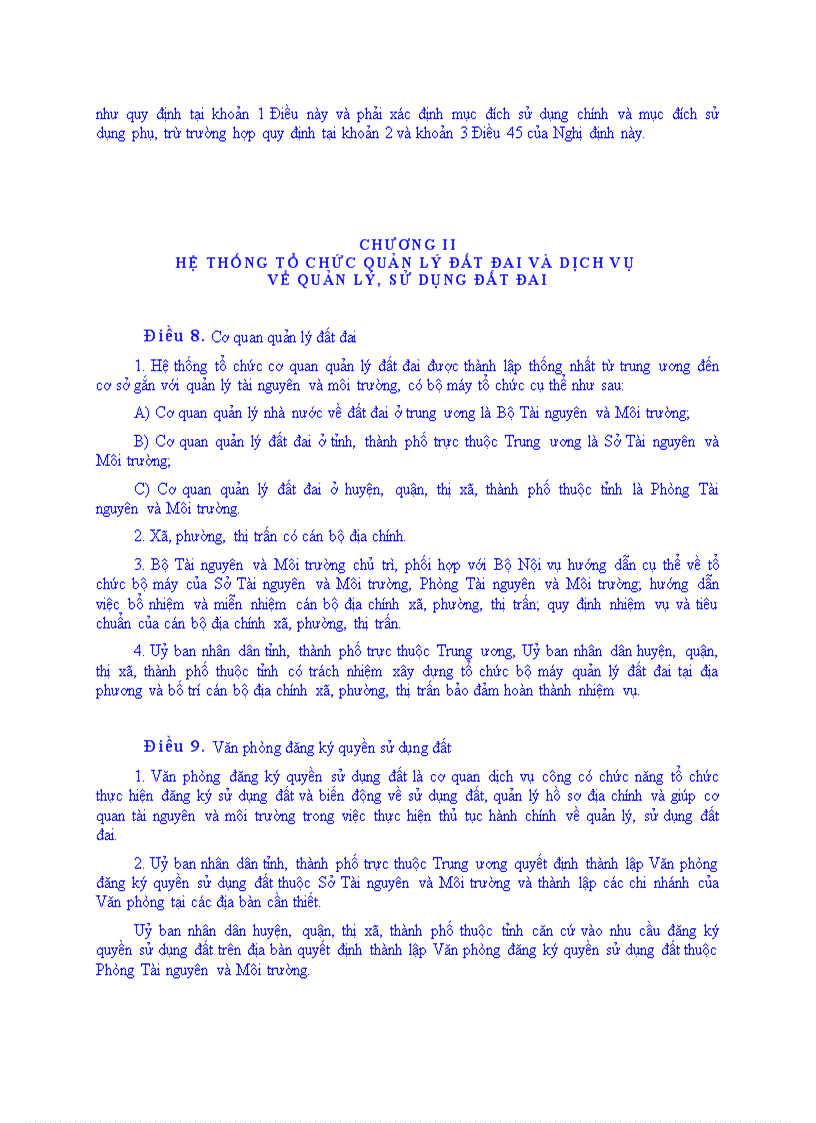 image for page Về thi hành luật đất đai