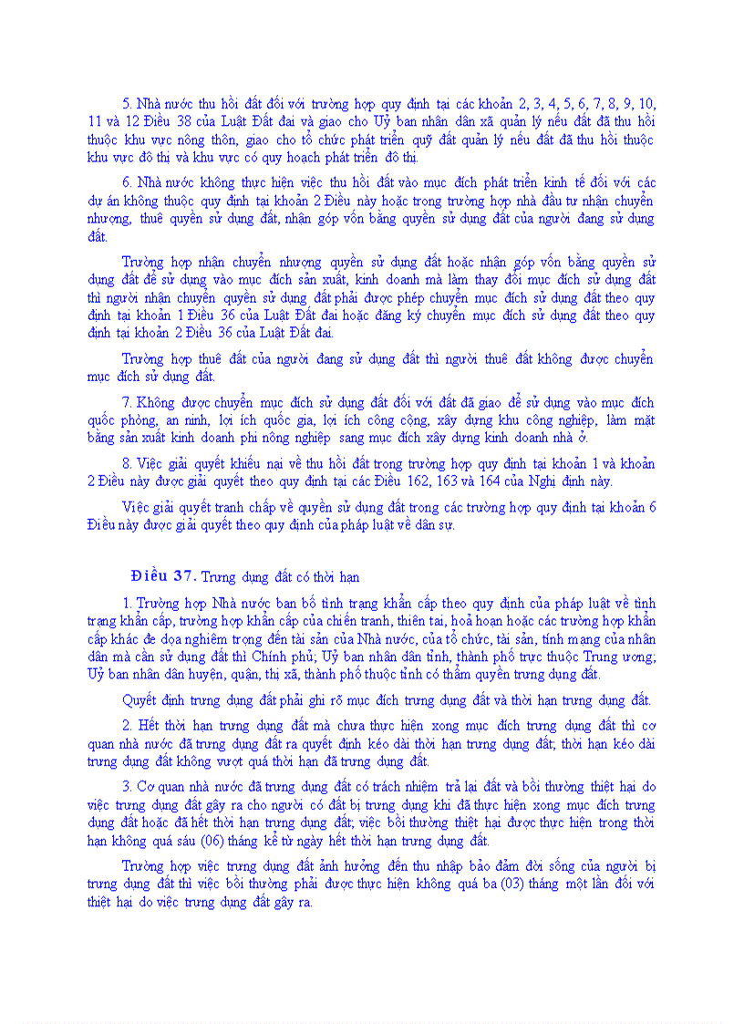 image for page Về thi hành luật đất đai