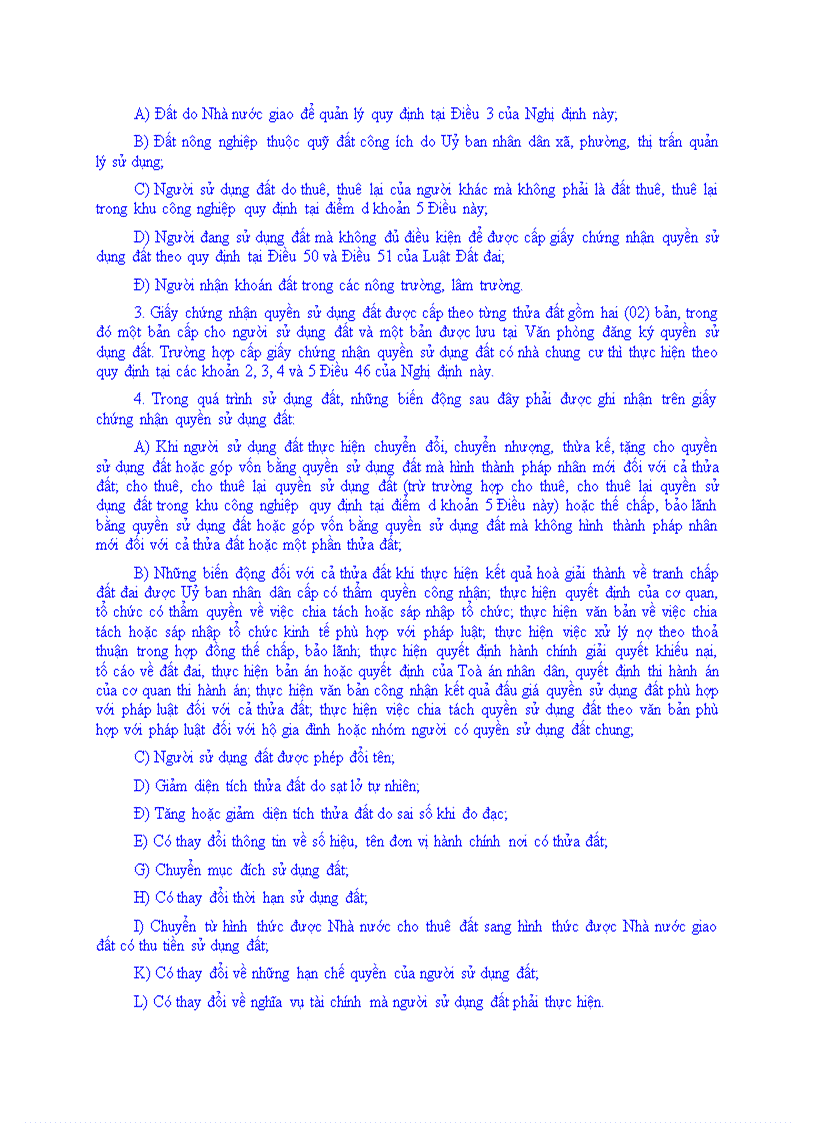 image for page Về thi hành luật đất đai