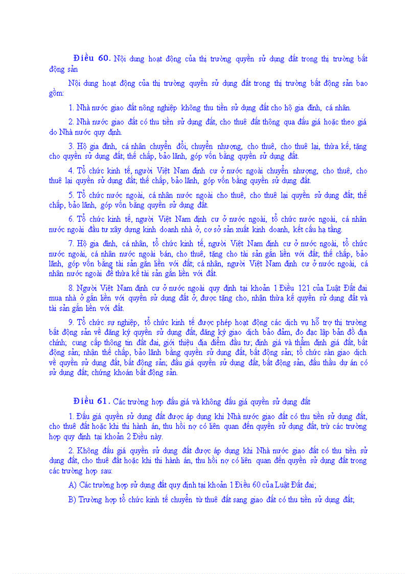 image for page Về thi hành luật đất đai