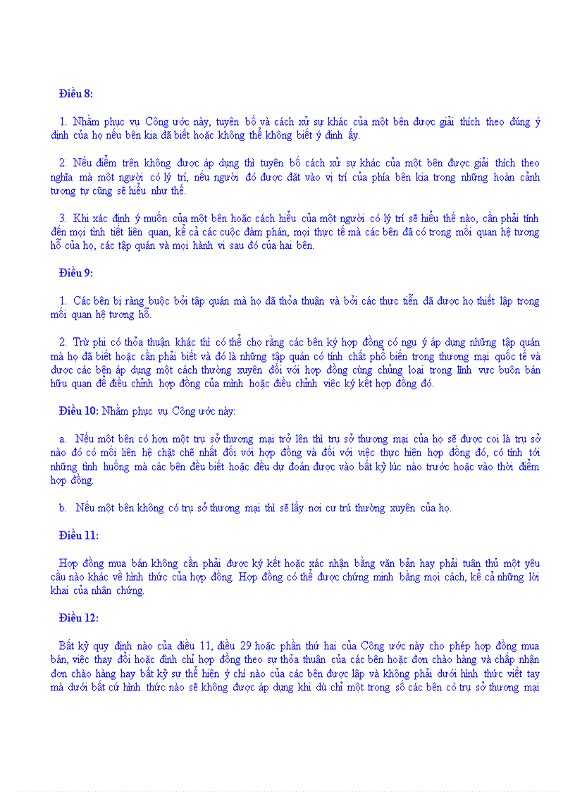 image for page Toàn bộ Công ước của Liên Hợp Quốc về hợp đồng mua bán quốc tế Công ước viên 1980