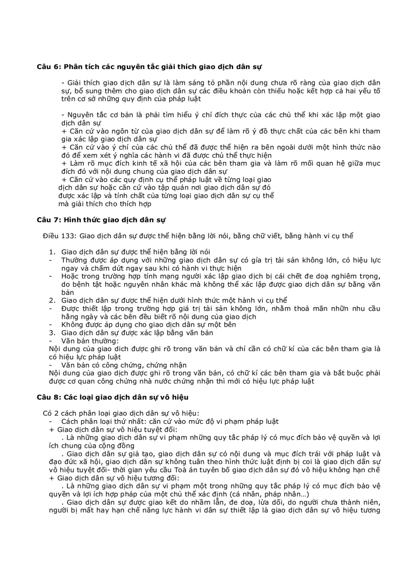 image for page Đề cương môn luật dân sự