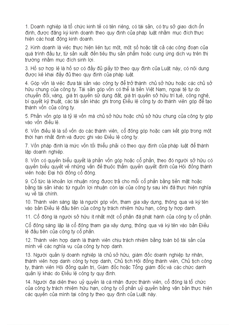 image for page Luật doanh nghiệp của quốc hội nước cộng hòa xã hội chủ nghĩa việt nam số 60 2005 qh11 ngày 29 tháng 11 năm 2005