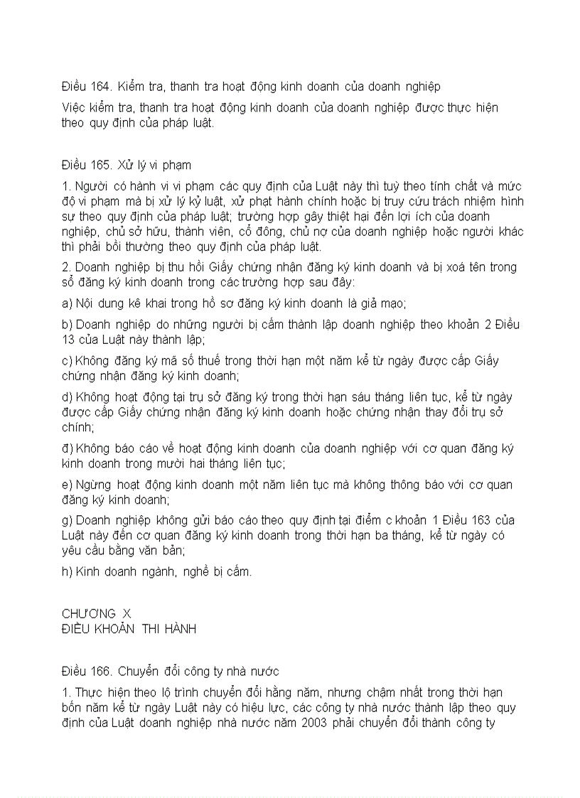 image for page Luật doanh nghiệp của quốc hội nước cộng hòa xã hội chủ nghĩa việt nam số 60 2005 qh11 ngày 29 tháng 11 năm 2005
