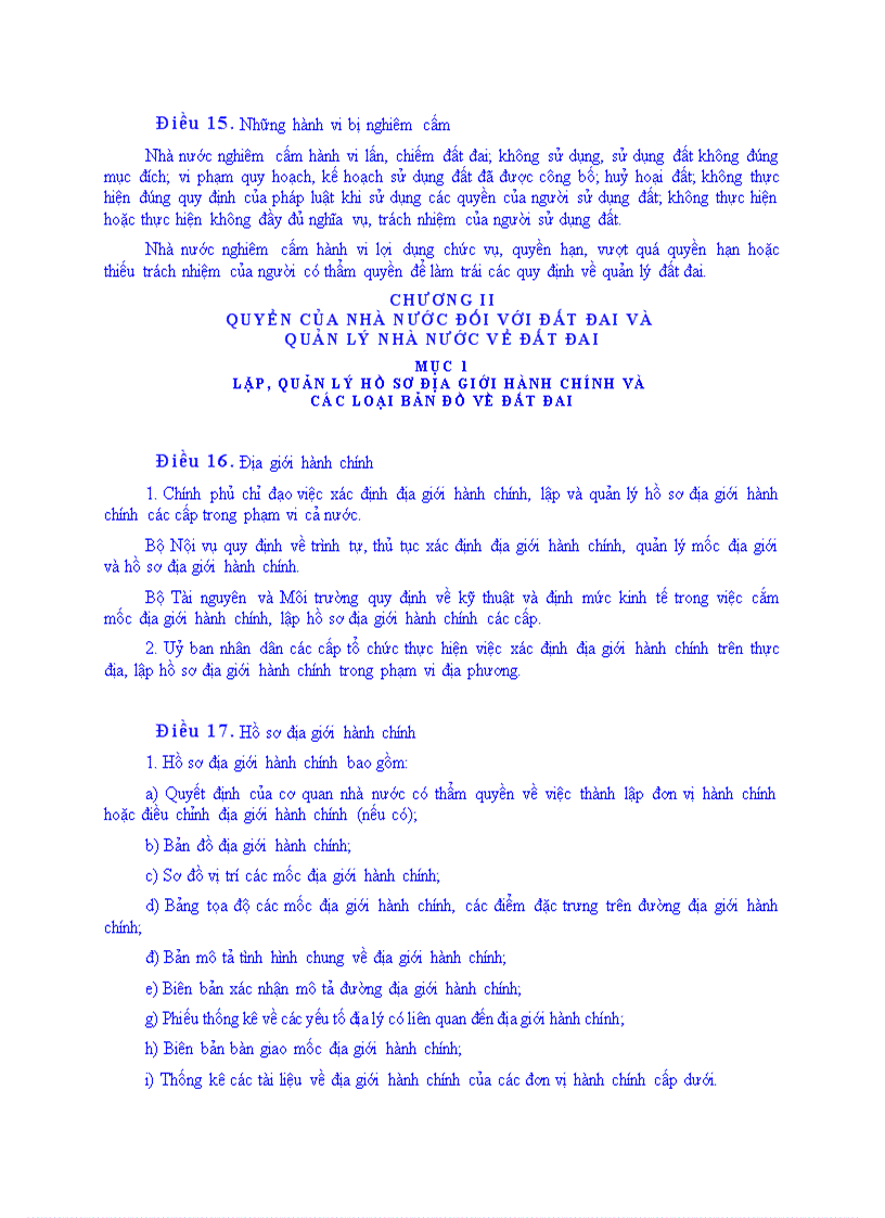 image for page Luật của quốc hội nước cộng hòa xã hội chủ nghĩa việt nam số13 2003 qh11 về đất đai