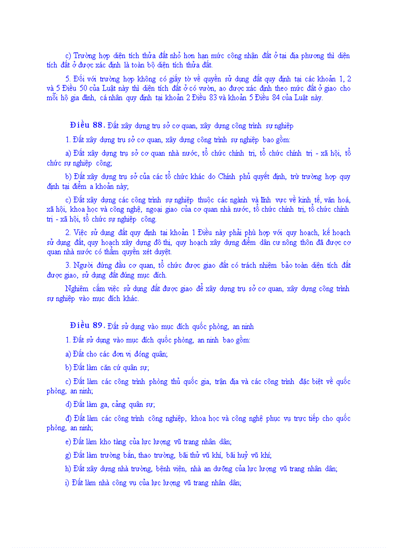 image for page Luật của quốc hội nước cộng hòa xã hội chủ nghĩa việt nam số13 2003 qh11 về đất đai