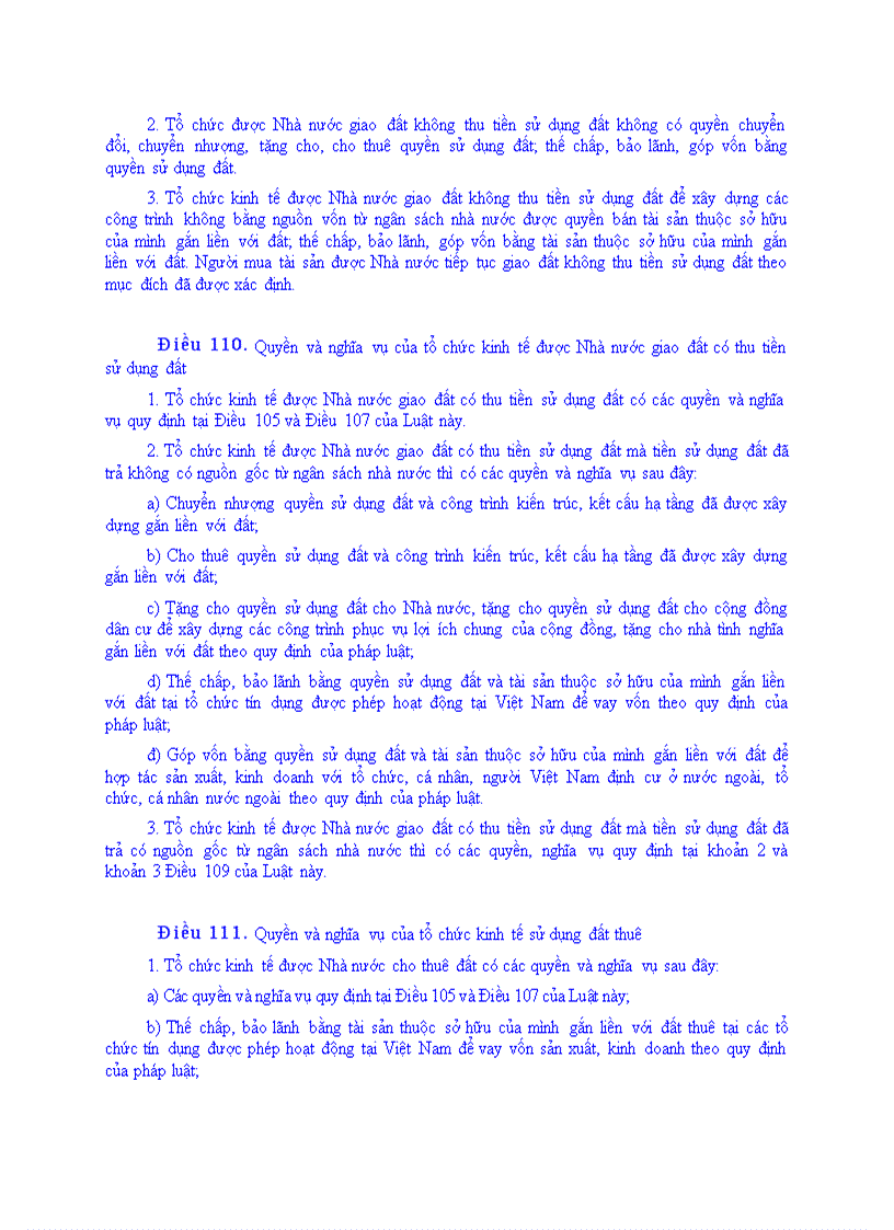 image for page Luật của quốc hội nước cộng hòa xã hội chủ nghĩa việt nam số13 2003 qh11 về đất đai