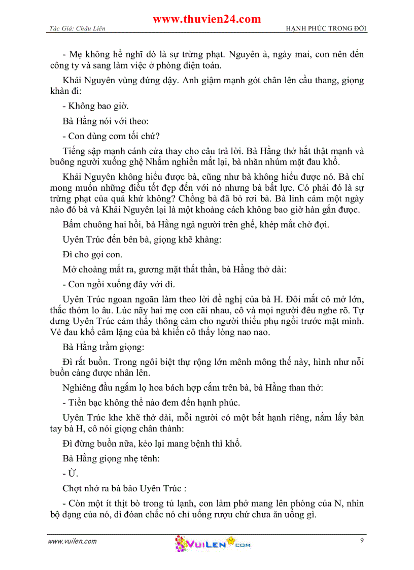 image for page Hạnh phúc trong đời