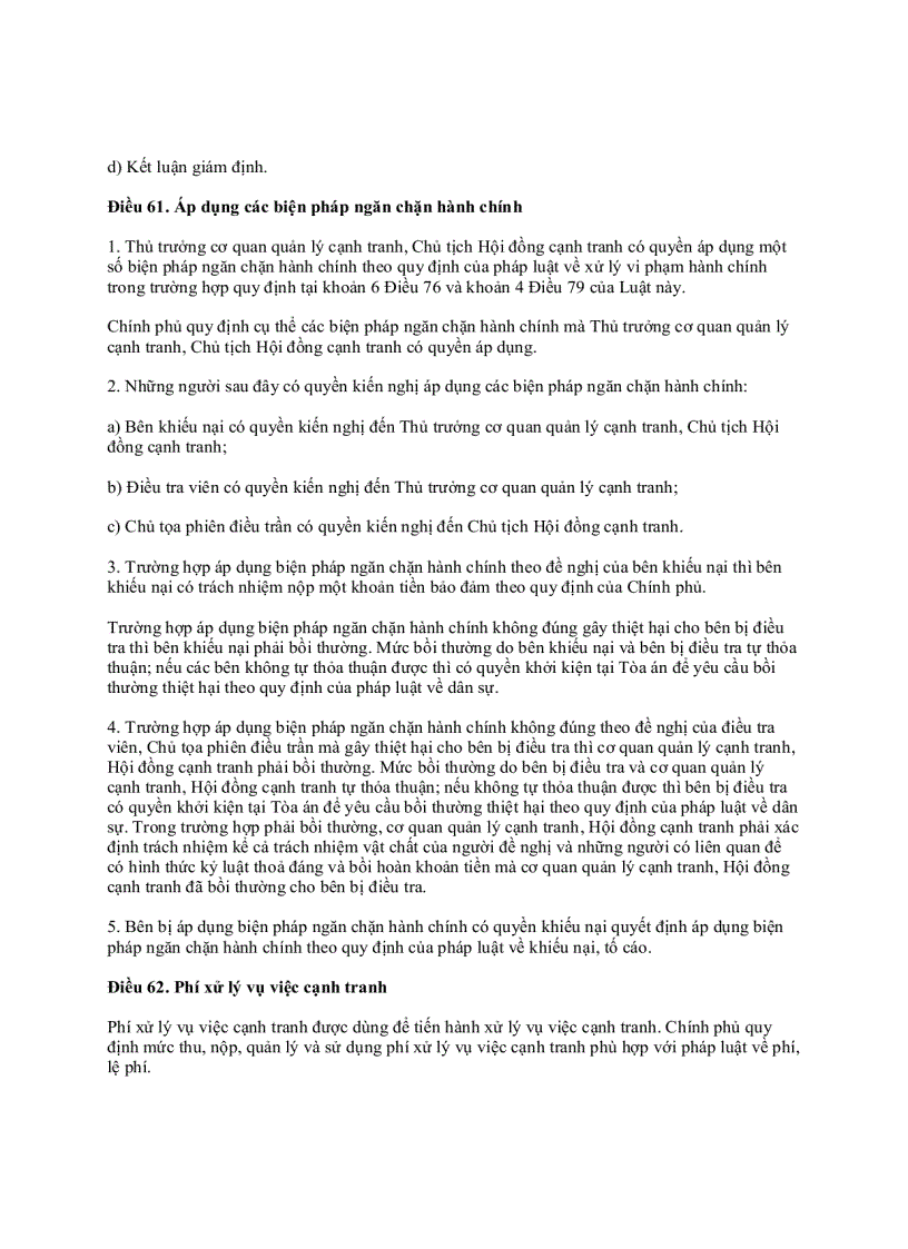 image for page Luật quy định về cạnh tranh