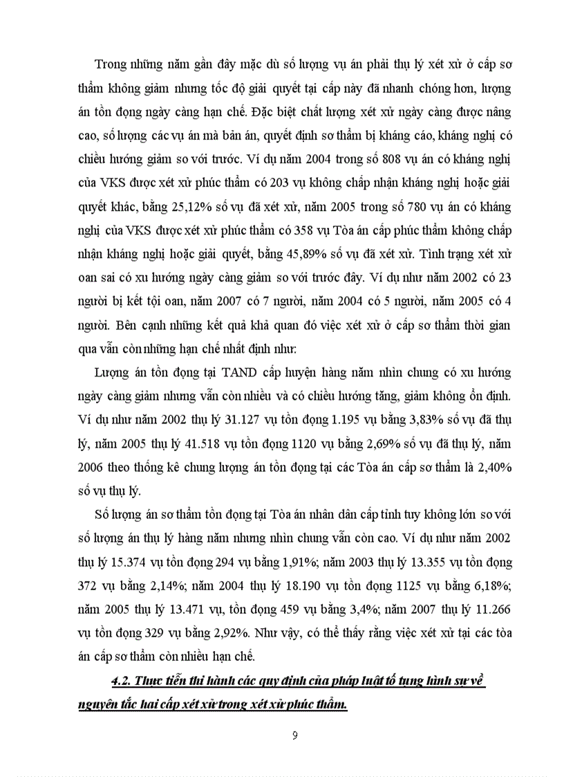 image for page Ý nghĩa của nguyên tắc hai cấp xét xử và các giải pháp nhằm nâng cao hiệu quả hoạt động của nguyên tắc này trong hoạt động xét xử