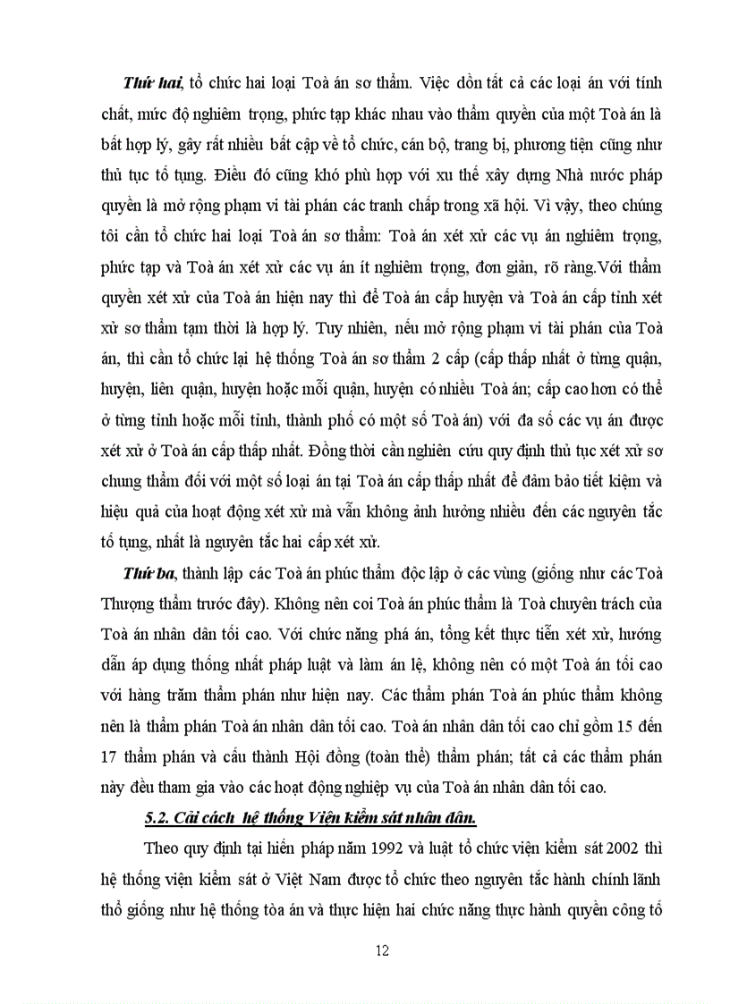 image for page Ý nghĩa của nguyên tắc hai cấp xét xử và các giải pháp nhằm nâng cao hiệu quả hoạt động của nguyên tắc này trong hoạt động xét xử