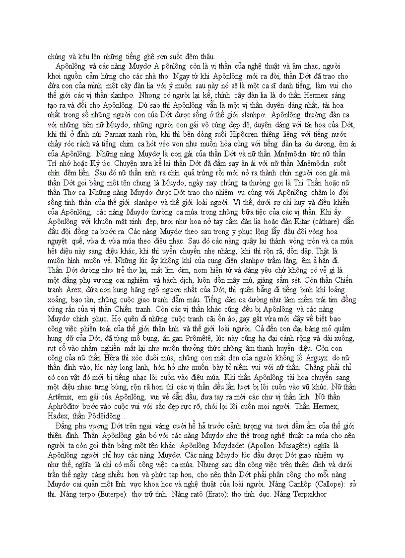 image for page Thần thoại Hi Lạp Chương Cuối