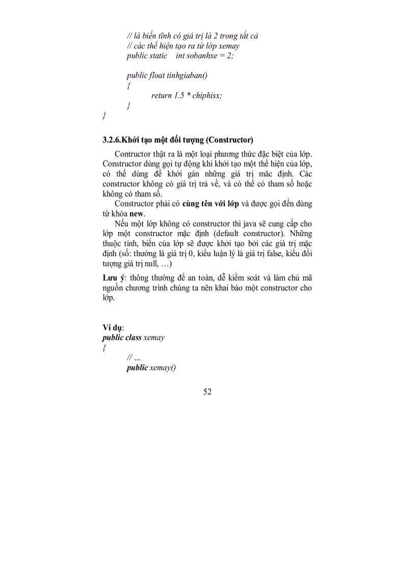 image for page Khởi tạo một đối tượng Constructor