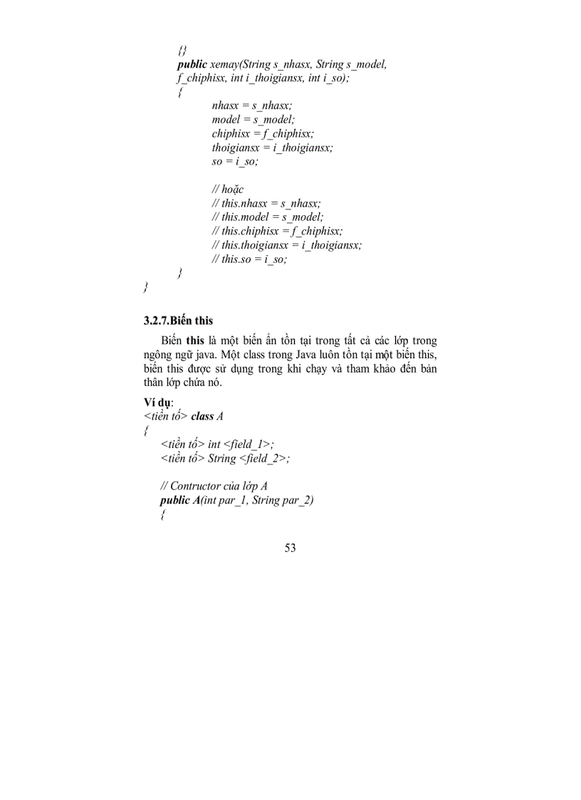 image for page Khởi tạo một đối tượng Constructor