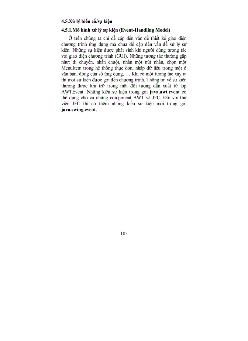 image for page Các đối tượng khung chứa Container