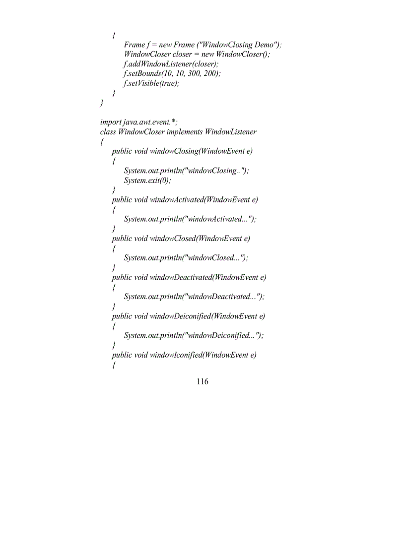 image for page Các đối tượng khung chứa Container