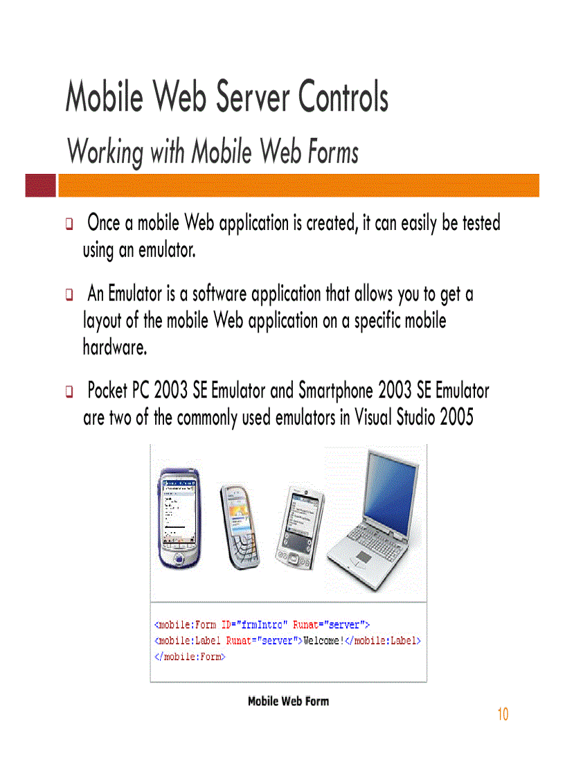 image for page Session 6 Introduction to Mobile Application
