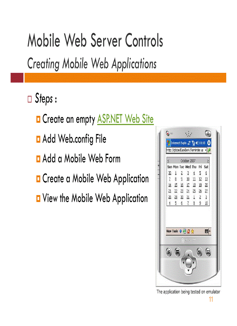 image for page Session 6 Introduction to Mobile Application