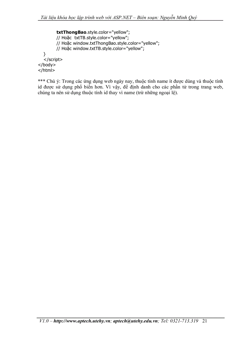 image for page Lập trình web với ASP NET
