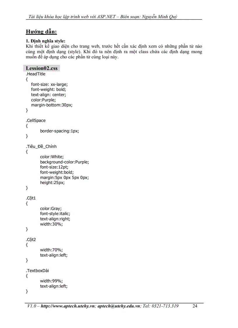 image for page Lập trình web với ASP NET