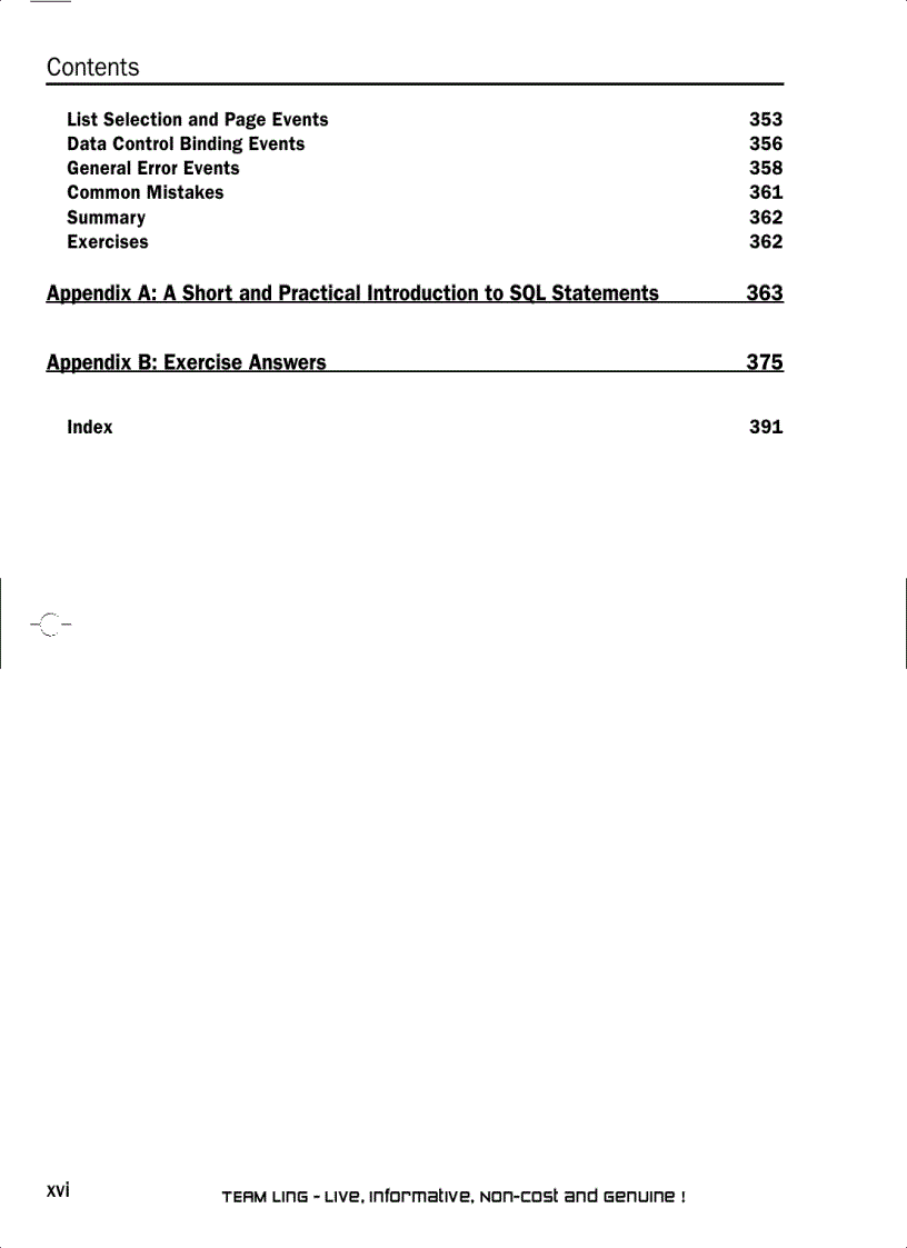 image for page Beginning ASP NET 2 0 Databases Beta Preview