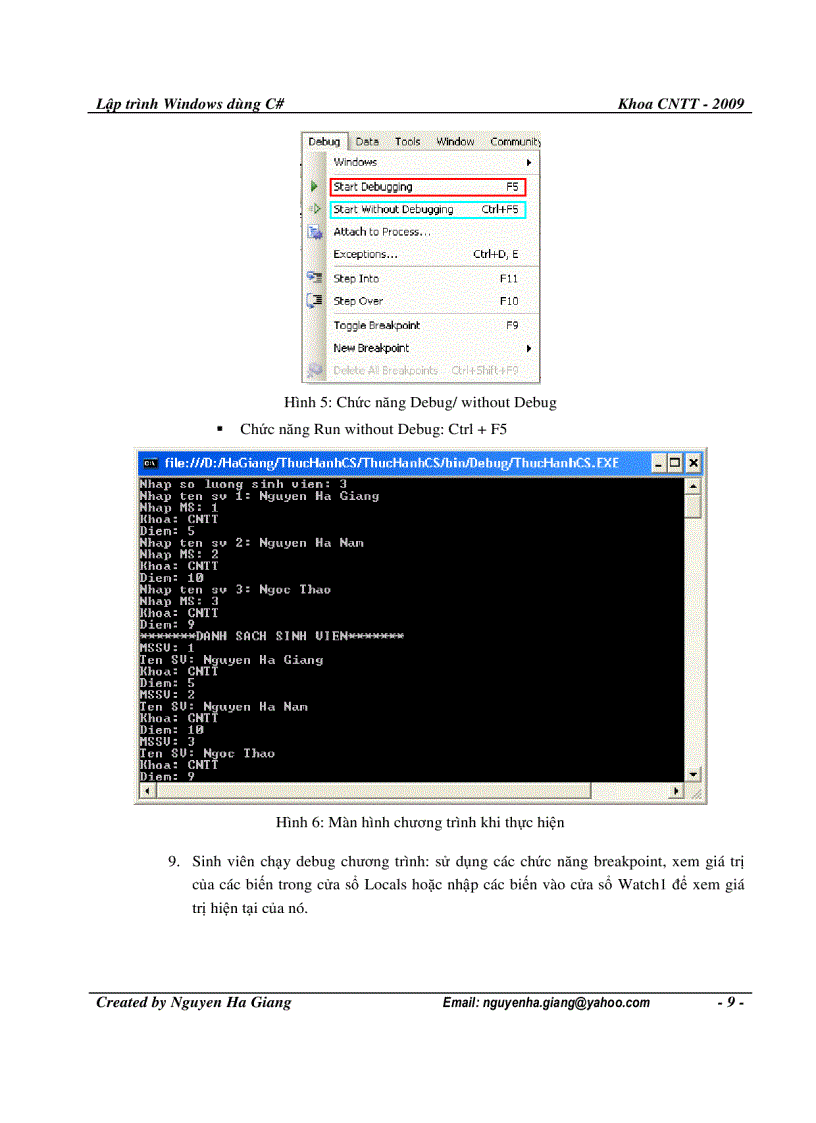 image for page Bài thực hành số 1 Ngôn ngữ C căn bản