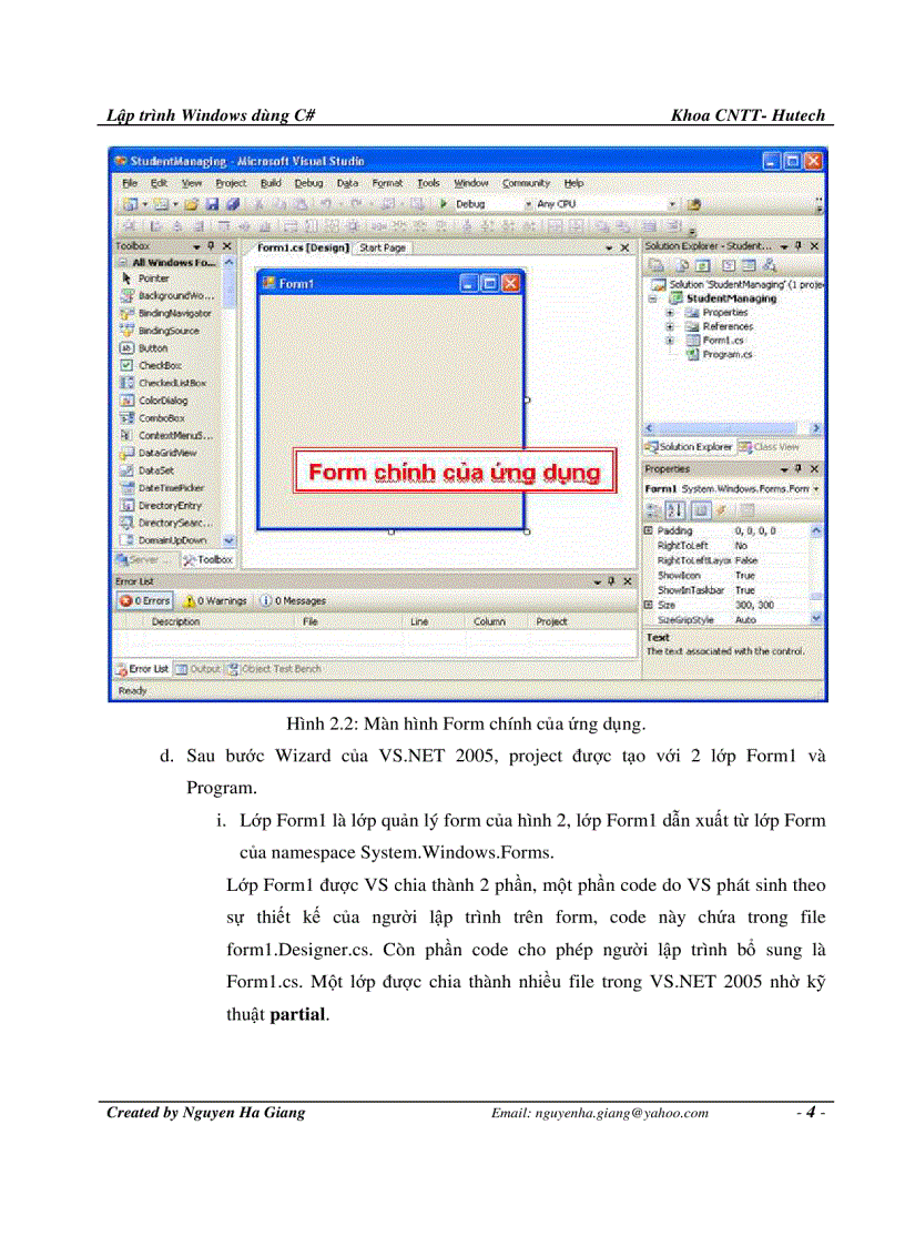 image for page Bài tap 7 C Windows Form Application Advanced