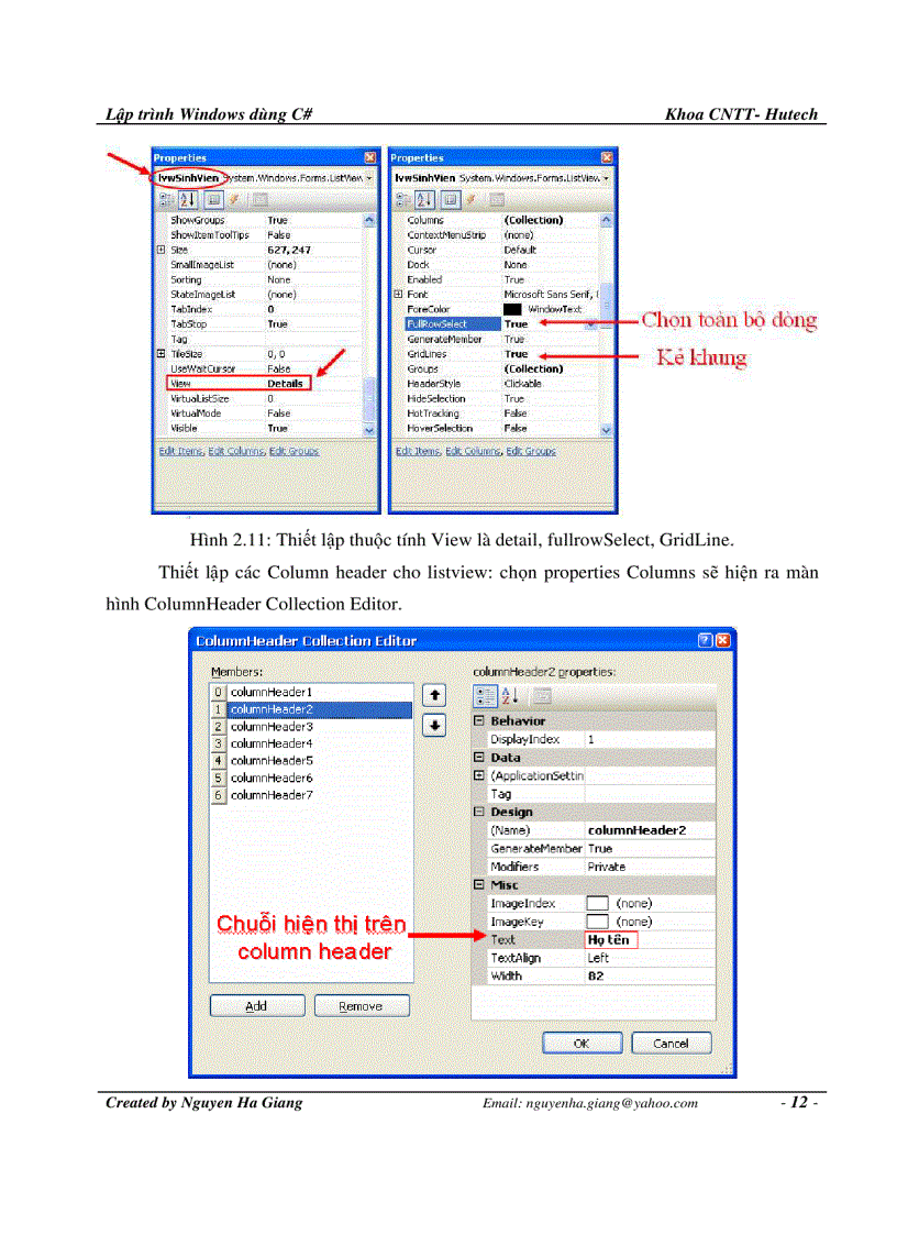 image for page Bài tap 7 C Windows Form Application Advanced
