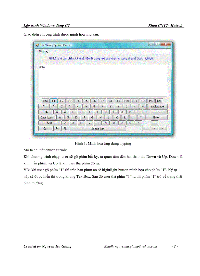 image for page Homework 2 C Windows Forms cơ bản