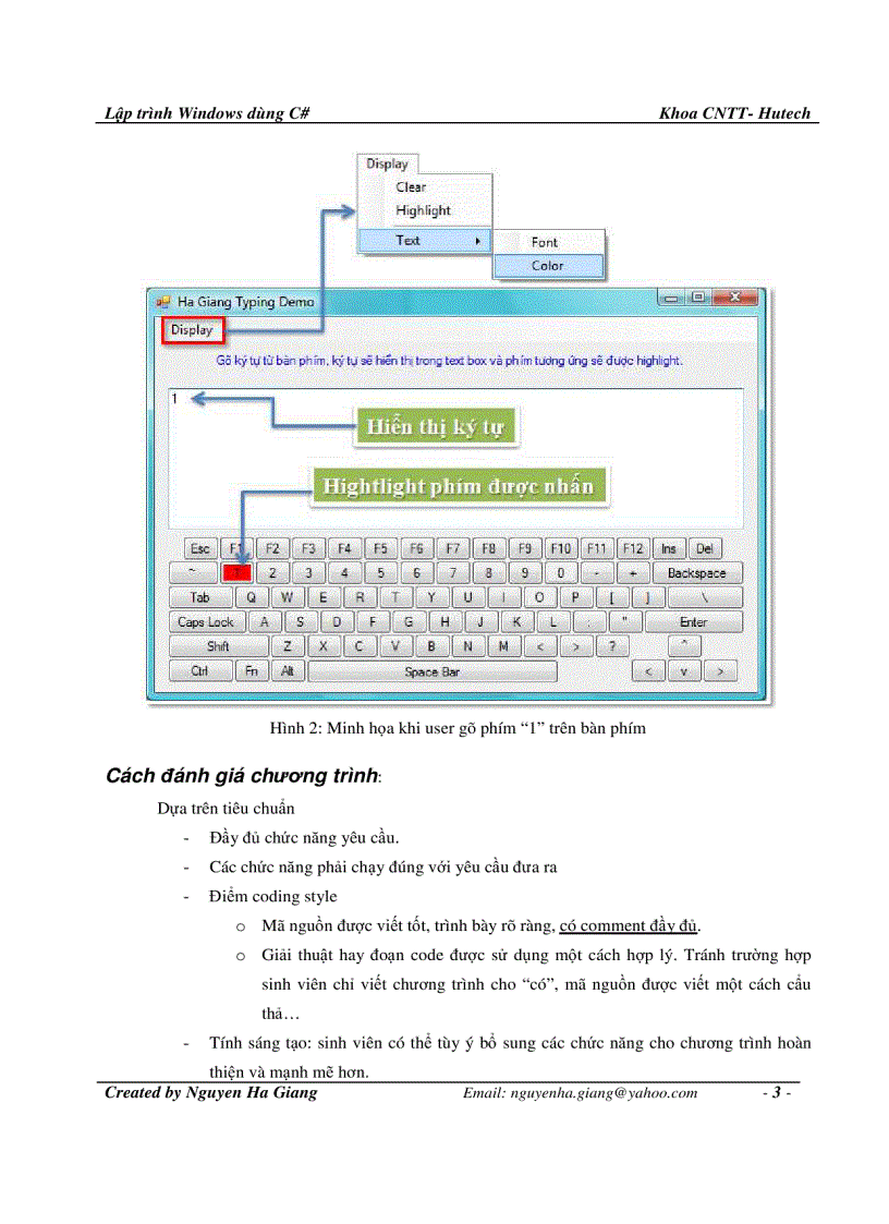image for page Homework 2 C Windows Forms cơ bản