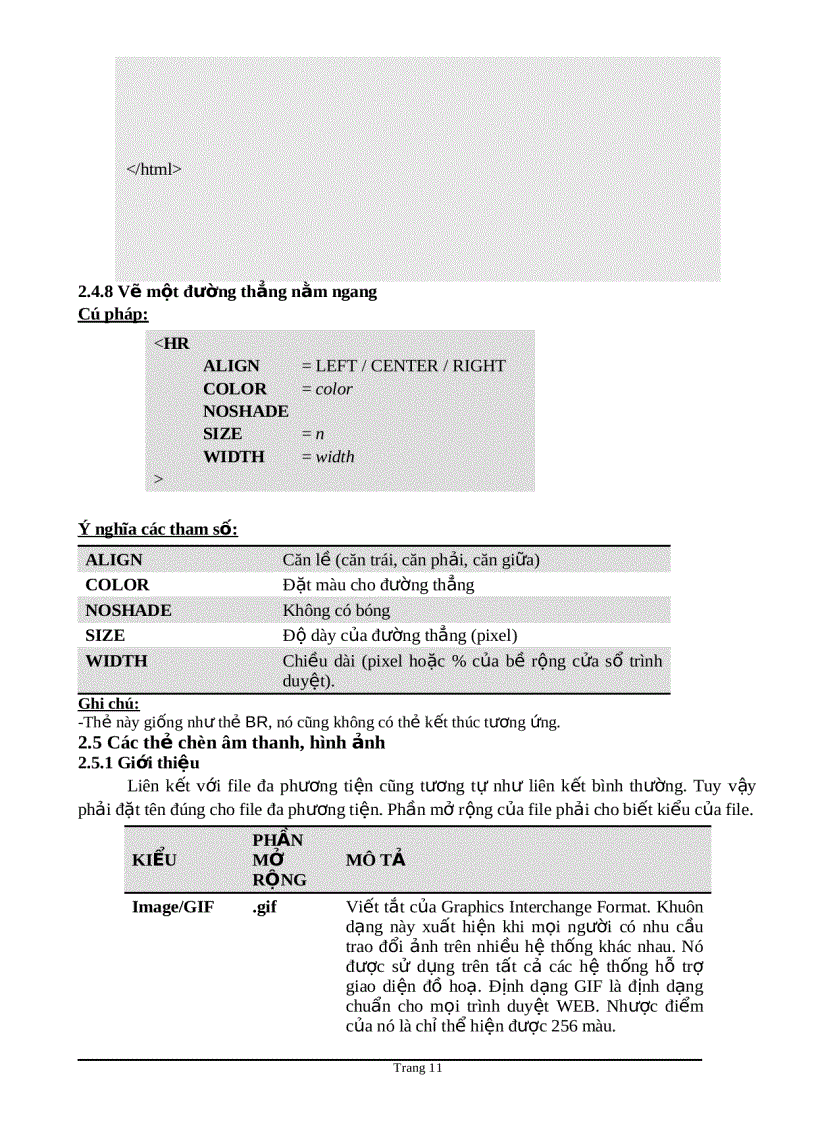 image for page Giới thiệu ngôn ngữ HTML