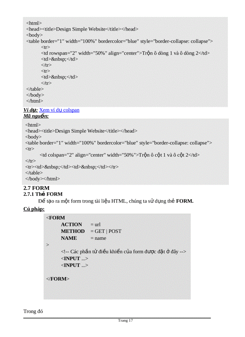 image for page Giới thiệu ngôn ngữ HTML