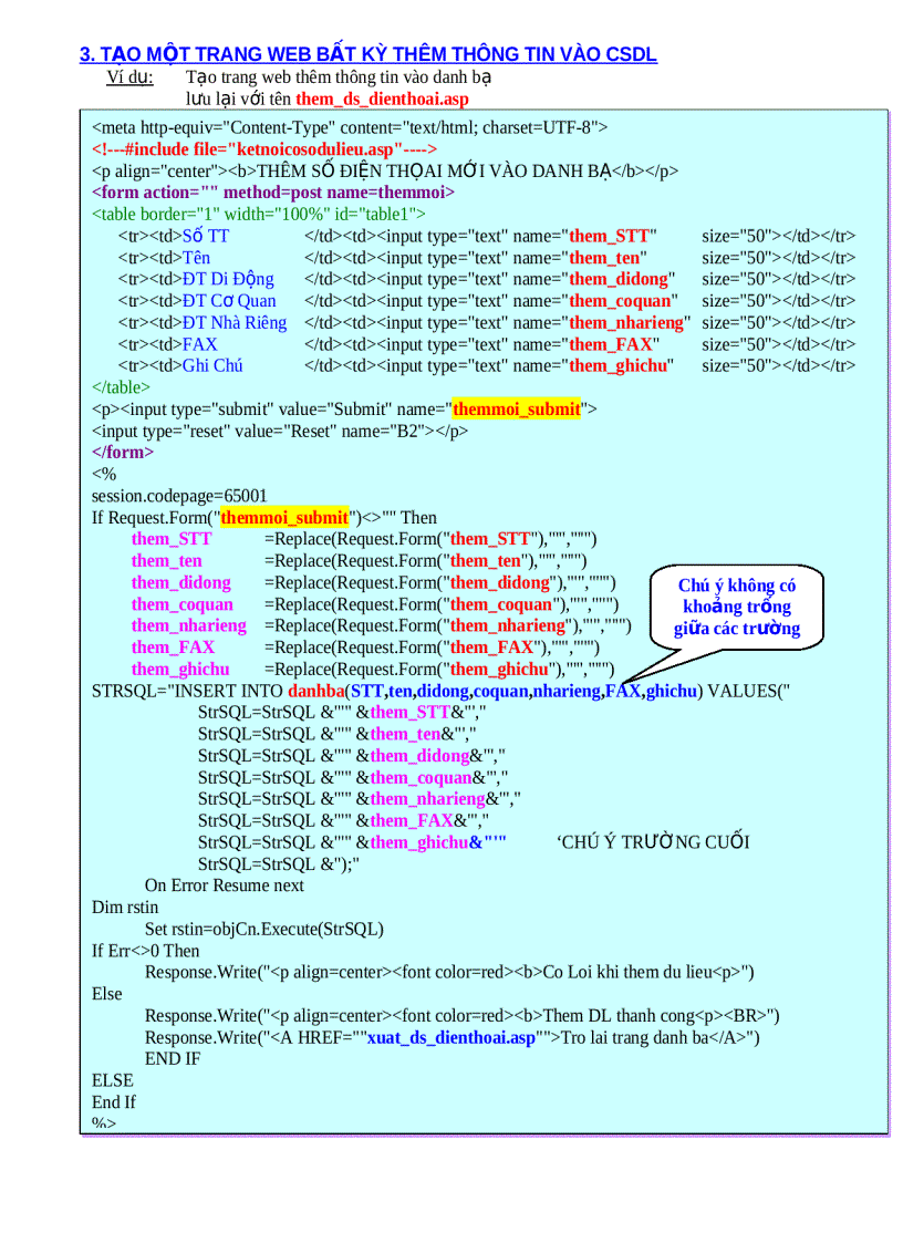 image for page Hướng dẫn lập trình web với asp