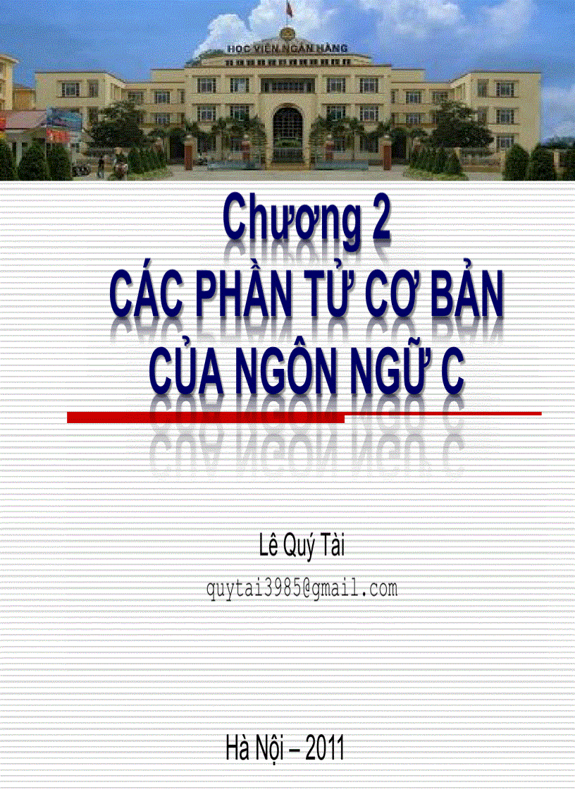 image for page Các phần tử cơ bản của ngôn ngữ c