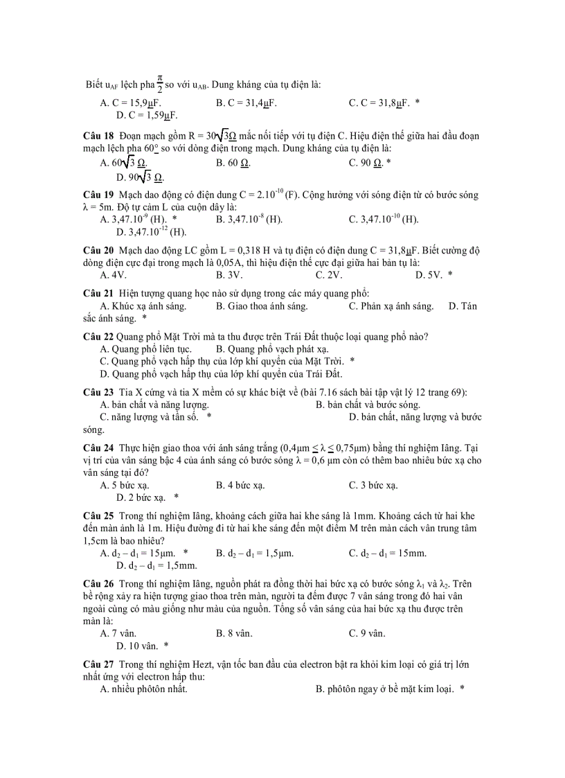 image for page Đề thi thử đại học số 32