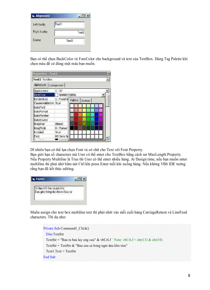 image for page Form và các Controls thông thường