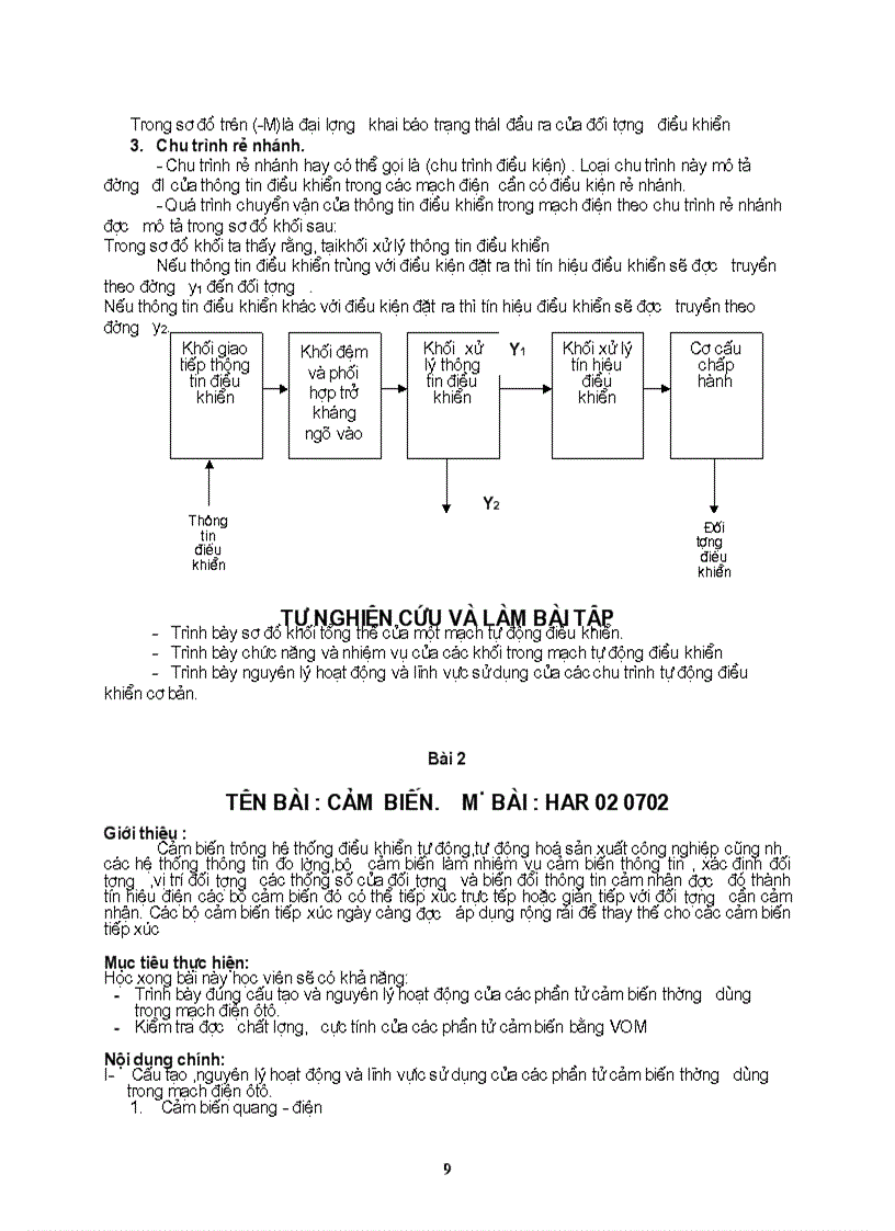 image for page Giáo trình Kỹ thuật tự động điều khiển bằng điện tử