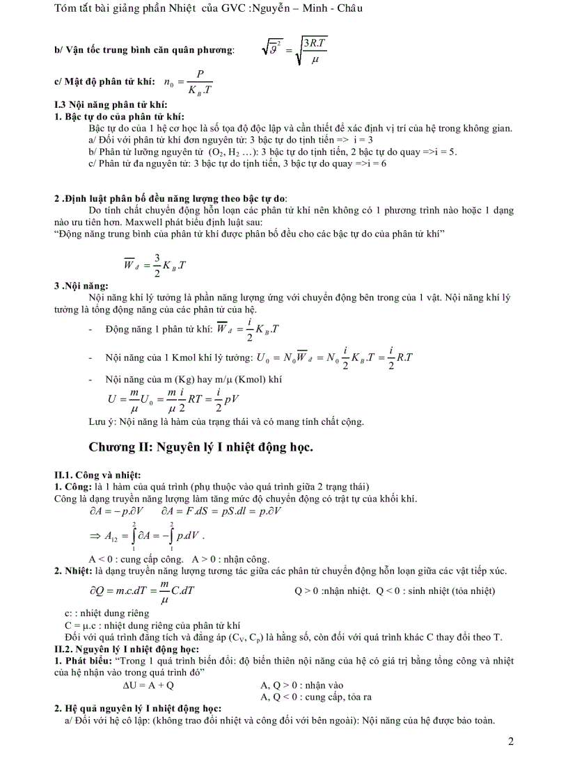 image for page Động học phân tử khí