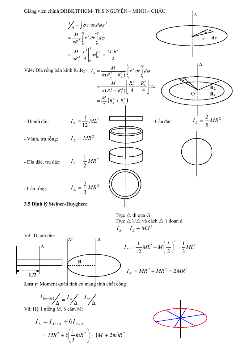 image for page Động lực học hệ chất điểm vật rắn