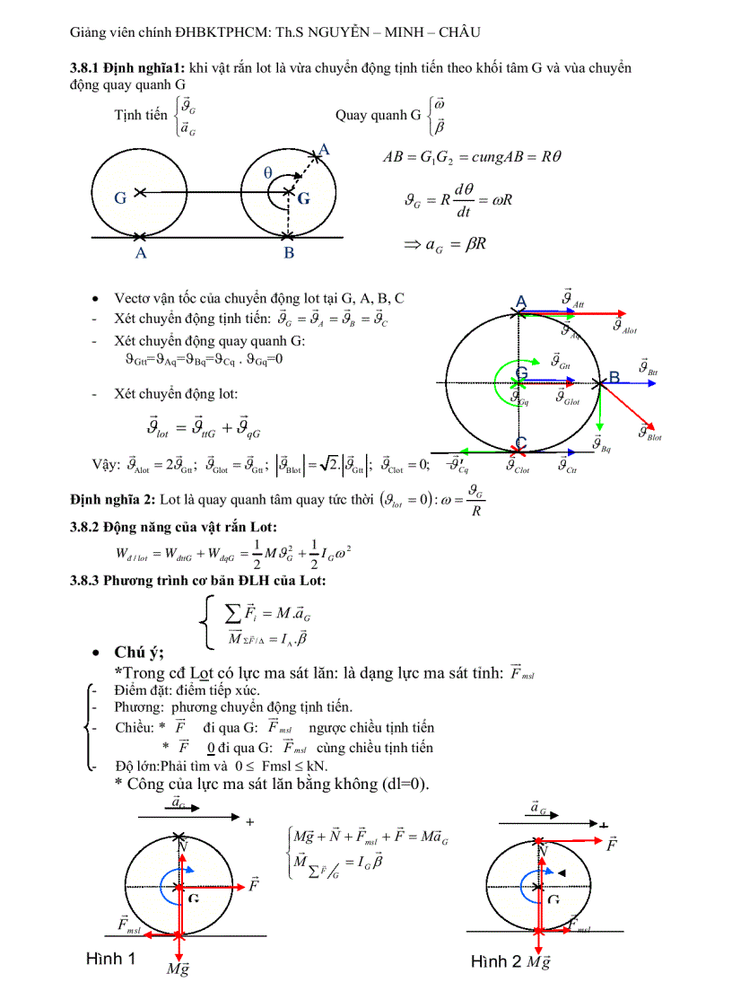 image for page Động lực học hệ chất điểm vật rắn
