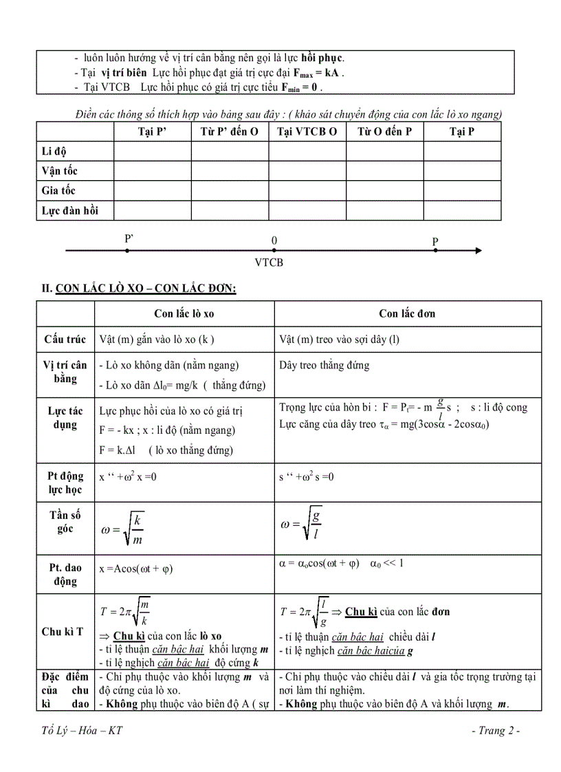 image for page Dao động cơ học