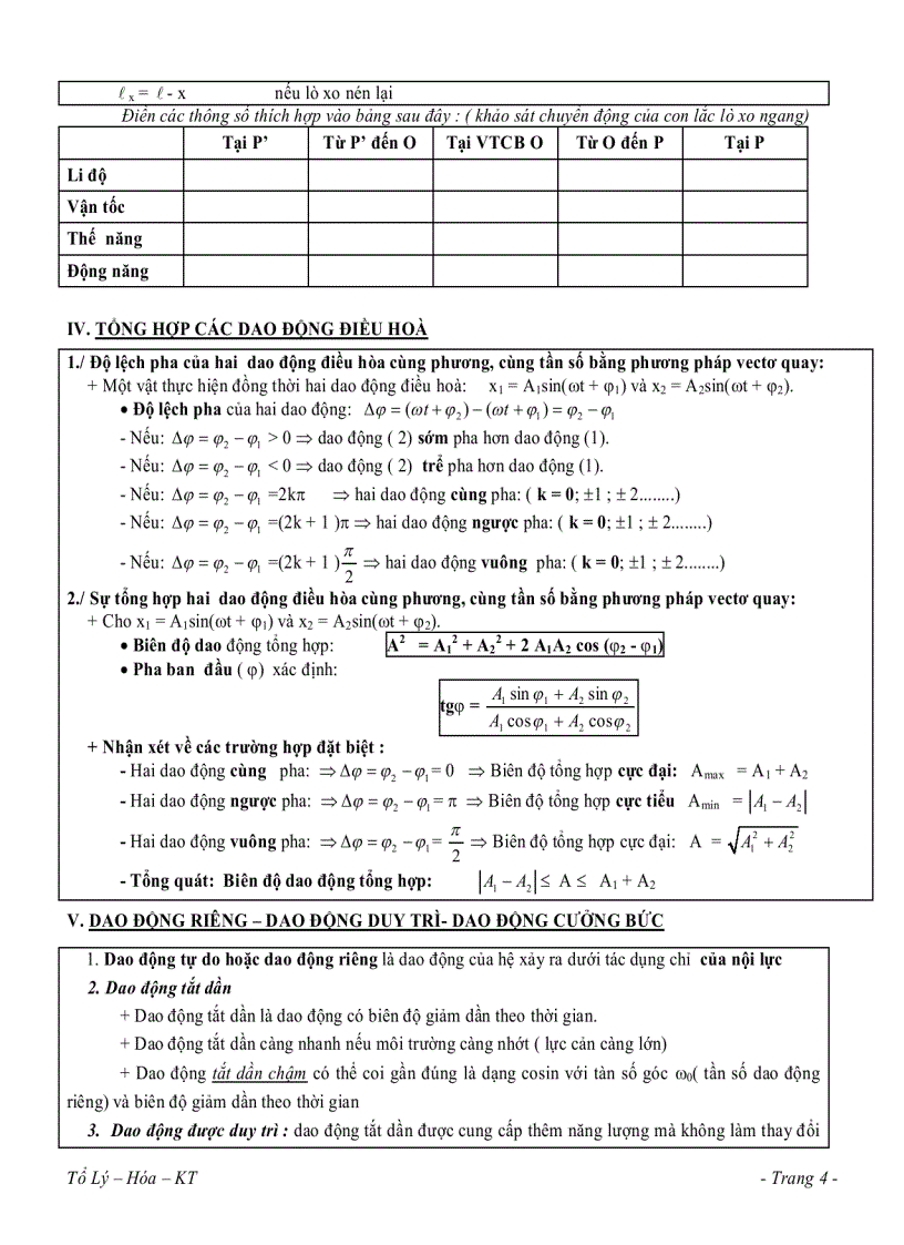 image for page Dao động cơ học