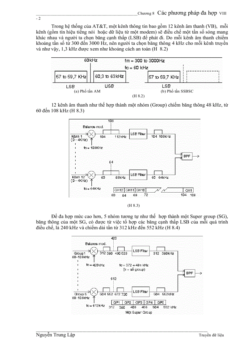 image for page Các phương pháp đa hợp