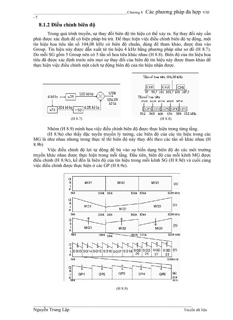 image for page Các phương pháp đa hợp