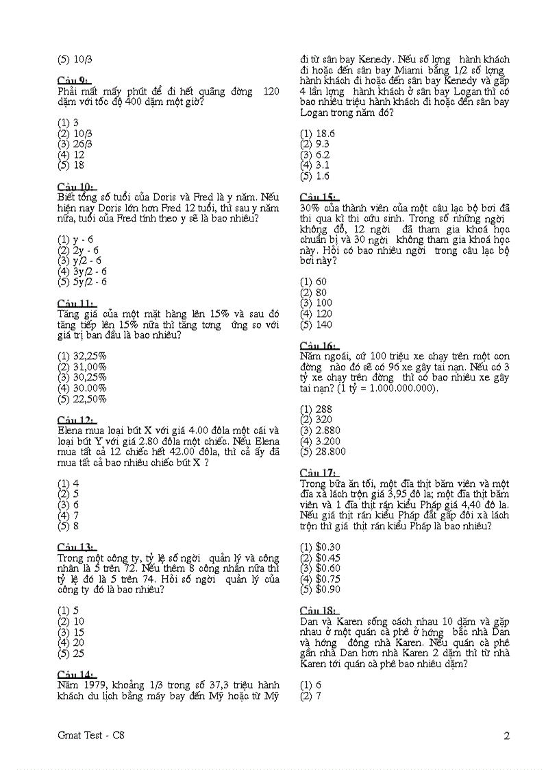 image for page Đề thi GMAT test C7 Problem Solving FPT